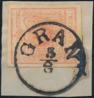 1850 3kr MP III. Jó / Szép Szélekkel / With Nice Margins 'GRAN' - Autres & Non Classés