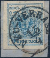 1850 9kr MP III. Teljes / óriási Szélekkel 'NEU-VERBÁSZ' - Autres & Non Classés