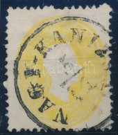 O 1861 2kr Sárga / Yellow 'NAGY-KANIZSA' (papírelvékonyodás / Thin Paper) - Autres & Non Classés