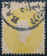 O 1861 2kr Sárga / Yellow 'BAJ(A)' - Andere & Zonder Classificatie