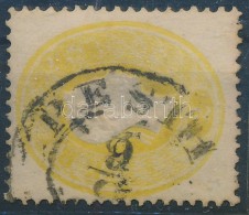 O 1861 2kr Sárga / Yellow 'PESTH' - Other & Unclassified