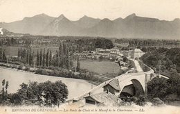 - 38 - Environs De GRENOBLE. - Les Ponts De CLAIX Et Le Massif De La Chartreuse. - - Claix