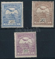 ** 1909 Turul 20f, 25f, 35f (14.000) - Otros & Sin Clasificación