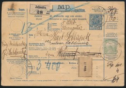 1911 Teljes Szállítólevél Jablonicz-ból Csehországba Küldött... - Autres & Non Classés