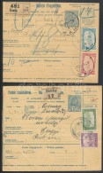1917-1918 2 Db Szállítólevél Zomba - Romhány - Autres & Non Classés