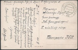 1916 Tábori Posta Képeslap 'EP 600' - Autres & Non Classés