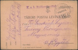 1916 Tábori Posta LevelezÅ‘lap / Field Postcard 'K.u.k. Epidemiespital' + 'HP 148' - Autres & Non Classés