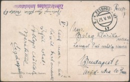 1916 Tábori Posta Képeslap / Field Postcard 'Zahnärztliches Ambulatorium' + 'FP 17' - Autres & Non Classés