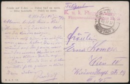 1917 Tábori Posta Képeslap / Field Postcard 'K.u.k. Fliegerersatztruppe Fliegerersatzkompagnie Nr.... - Autres & Non Classés