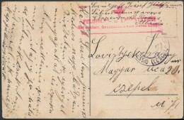 ~1917 Tábori Posta Képeslap / Field Postcard 'FELDHILFS U. LABESTATION Der Oesterr. Gesellschaft Vom... - Autres & Non Classés