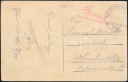 1917 Tábori Posta Képeslap 'TP 642 A' - Autres & Non Classés