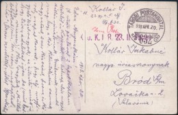 1918 Tábori Posta Képeslap / Field Postcard 'K.u.k. I.R. 23. II.' + 'TP 632' - Autres & Non Classés