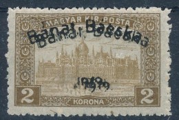 ** Bánát-Bácska 1919 Parlament 2K KettÅ‘s Felülnyomással, Bodor... - Autres & Non Classés