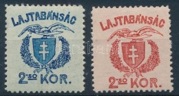 ** Nyugat-Magyarország VII. 1921 2,50K Színváltozatok, Bodor Vizsgálójellel - Autres & Non Classés