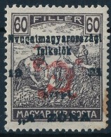 ** Nyugat-Magyarország II. 1921 Arató 60f Garancia Nélkül (19.000) (folt / Spot) - Autres & Non Classés