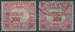 O 1924 Hivatalos 300K Eltolódott Középrésszel + Támpédány - Otros & Sin Clasificación