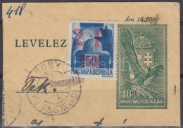 Abony Inflációs Helyi Kiadás 1945 Hadvezérek 2P/50f. 50 Példány... - Otros & Sin Clasificación