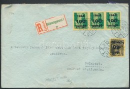 1946 (5. Díjszabás) Ajánlott Távolsági Levél KisegítÅ‘ 60P/18f +... - Autres & Non Classés
