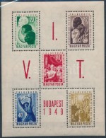 ** 1949 VIT (I.) - Budapest Blokk (7.000) - Otros & Sin Clasificación