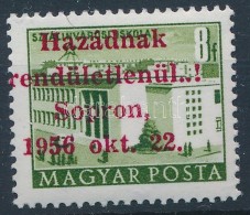 ** 1956 Soproni Kiadás Épületek 8f Garancia Nélkül / No Guarantee (70.000) - Andere & Zonder Classificatie