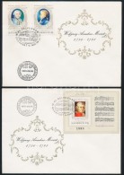 ** 1991 Bélyegnap (64.) Vágott Sor és Blokk 2 FDC-n (17.000) - Autres & Non Classés