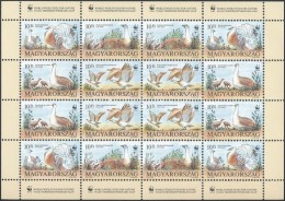 ** 1994 10 Db Veszélyeztetett állatok Kisív (25.000) / 10 X Mi 4284-4283 Mini Sheet - Autres & Non Classés