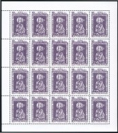 ** 1997 Szent Adalbert Hajtatlan Teljes ív / Mi 4446 Complete Sheet - Otros & Sin Clasificación