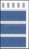 O 2003 Úton Az Európai Unióba 115Ft 30-as Vonalkódos ívdarab (12.000) - Andere & Zonder Classificatie