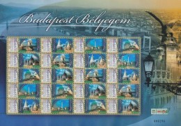 ** 2007 Budapest Bélyegem Megszemélyesített Teljes ív (Darabanth) (9.000) - Autres & Non Classés