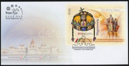 2011 Magyarország Új Alaptörvénye Blokk FDC-n (5.000) - Autres & Non Classés