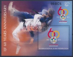 ** 2011 Nemzetközi Judo Szövetség Postai Emlékív - Autres & Non Classés