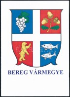 ** 2016 Magyarország Vármegyéi 9. - Bereg Vármegye 4 Db-os Emlékív... - Autres & Non Classés