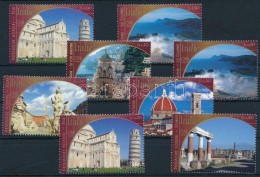 ** 2002 UNESCO Világörökség: Olaszország Sor Mi 448-455 - Autres & Non Classés