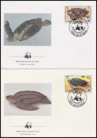 1983 WWF: TeknÅ‘sök Sor Mi 541 A-544 A 4 Db FDC-n - Otros & Sin Clasificación