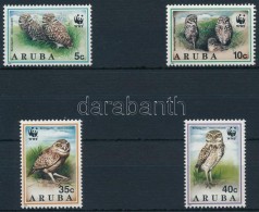 ** 1994 WWF Bagoly Sor + 4 FDC + 4 CM Mi 134-137 - Autres & Non Classés