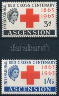 ** 1963 100 éves A Nemzetközi Vöröskereszt Sor Mi 90-91 - Autres & Non Classés