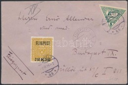 1918 07. 09. Légi Levél Budapestre / Airmail Cover Wien - Budapest - Otros & Sin Clasificación