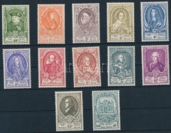 ** 1952 13. UPU Kongresszus, Brüsszel Sor Mi 929-940 (929 és 940 Gumihiba, 940 Foghiba) (Mi EUR 300.-) - Otros & Sin Clasificación