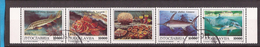 1993  2589-92   FAUNA WWF  MEERESTIERE FISCHE  GESCHUEZTE TIERE JUGOSLAVIJA JUGOSLAWIEN  Used - Usados