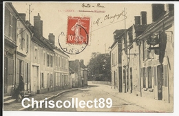 Carte Postale : Cheny - La Route De Migennes - Cheny