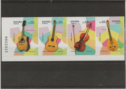 ESPAGNE - N° 4284 A 4287 - INSTRUMENTS DE MUSIQUE  - NEUF XX -ANNEE 2011 - Unused Stamps