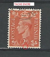 1936 N° 212  GEORGE  VI OBLITÉRÉ - Variétés, Erreurs & Curiosités