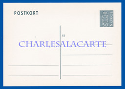 NORWAY PRE-PAID POSTCARD POSTKORT UNUSED 50 ORE  SAILOR'S KNOT EXCELLENT CONDITION - Postal Stationery