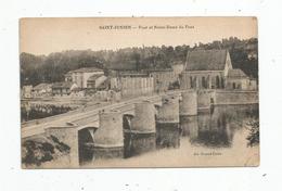 G-I-E , Cp , 87 , SAINT JUNIEN , Pont Et Notre Dame Du Pont , Vierge - Saint Junien