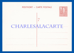 NORWAY PRE-PAID POSTCARD POSTKORT UNUSED 55 ORE  CORN & FISH EXCELLENT CONDITION - Postal Stationery