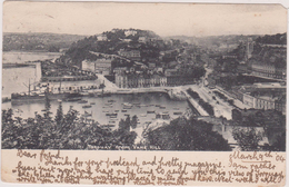 ROYAUME UNI,UNITED KINGDOM,angleterre,england,DEVON,TORQUAY,1904,TORBAY,CARTE ANCIENNE,OLD - Torquay