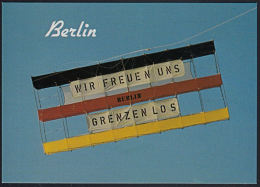 A5714 GERMANY, Postcard, Berlin - Reunification - Berlin Wall