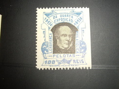 PORTUGAL  BRESIL EXPOSITION PHILATELIQUE  1934  -SG    100 Reis - Unused Stamps