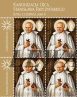 2016.06.05. The Canonization Of Father Stanislaus Papczynski - Block MNH - Nuovi