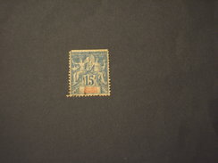 GRANDE COMORE - 1897 ALLEGORIA  15 C. - TIMBRATO/USED - Gebruikt